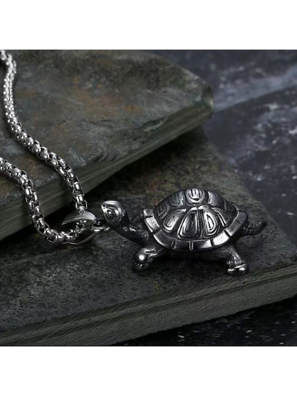 Turtle Terrapin Maryland Terps Pendant and Necklace #1116 - Picture 5 of 9